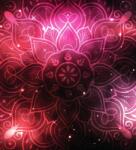 Dovido Tapéta Mandala Mandala galaktikus háttérrel - 245x270