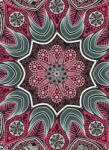 Dovido Öntapadó tapéta indiai Mandala virágokkal - 196x270