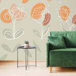 Dovido Minimalista virágok enyhe színekben - 490x330