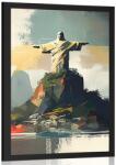 Dovido Poszter Jézus szobor Rio de Janeiróban - 40x60 no frame