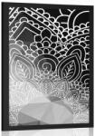 Dovido Poszter Mandala elemei fekete fehérben - 30x45 silver