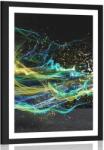 Dovido Poszter paszpartuval modern színes absztrakció. - 40x60 white