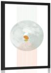 Dovido Poszter modern kör szivárvánnyal Mid-Century. - 20x30 no frame