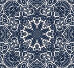 Dovido Öntapadó tapéta Mandala kék háttéren - 294x270