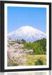 Dovido Poszter paszportuval Fuji vulkán - 30x45 white