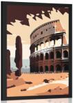 Dovido Poszter római Colosseum. - 20x30 white
