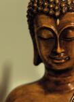 Dovido Tapéta bronz Buddha szobor - 196x270