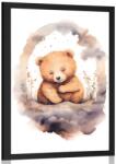 Dovido Poszter álmodozó medve - 20x30 silver