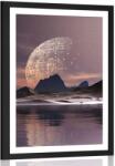 Dovido Posztern paszportuval futurisztikus ország - 40x60 silver