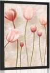 Dovido Poszter Régi rózsaszín tulipánok - 20x30 white