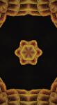 Dovido Öntapadó tapéta érdekes arany Mandala - 147x270
