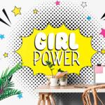 Dovido Tapéta pop art stílusban - GIRL POWER - 98x66