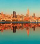 Dovido Öntapadó fotótapéta az elbűvölő New York tükörképe - 245x270
