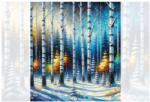 Dovido Öntapadó tapéta színes téli erdő - 245x270
