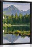 Dovido Poszter csodás kilátás a hegyi tóra - 30x45 black