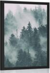 Dovido Poszter hegyek a ködben - 20x30 black