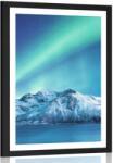 Dovido Poszter paszportuval sarkvidéki aurora - 40x60 black