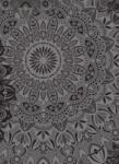 Dovido Tapéta stílusos Mandala fekete fehérben - 196x270
