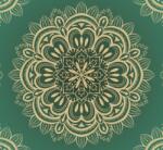 Dovido Tapéta Mandala türkizkék háttéren - 294x270