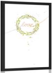Dovido Poszter minmalista felirattal Love - 30x45 white