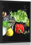 Dovido Poszter gyümölcs és zöldség - 40x60 black