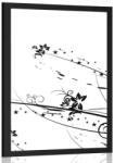 Dovido Poszter virág motívummal - 40x60 silver