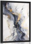 Dovido Poszter szürke márvány - 40x60 white