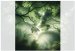 Dovido Öntapadó tapéta zöld erdei paradicsom - 245x270