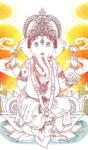Dovido Tapéta Hindu Ganesha - 147x270