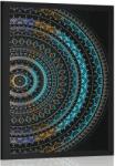 Dovido Poszter Mandala nap mintával - 30x45 white