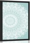 Dovido Poszter harmónia Mandala kék háttéren - 40x60 silver