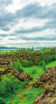 Dovido Öntapadó fotótapéta Thingvellir Nemzeti Park - 147x270