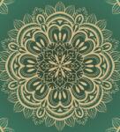 Dovido Tapéta Mandala türkizkék háttéren - 245x270