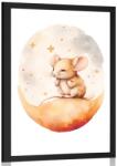 Dovido Poszter álmodozó egér. - 30x45 white