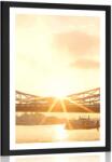 Dovido Poszter paszpartuval: Tower Bridge Londonban - 30x45 no frame