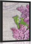 Dovido Poszter orgon virág vásznon - 40x60 silver