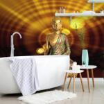 Dovido Tapéta Buddha szobor absztrakt elemekkel - 441x297