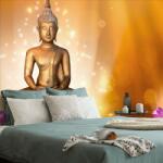 Dovido Tapéta Buddha lótusz virágon - 490x330