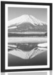 Dovido Poszter paszportuval Fuji hegy fekete fehérben - 20x30 black - dovido - 6 600 Ft