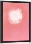 Dovido Poszter fehér rózsaszín absztrakció - 40x60 silver
