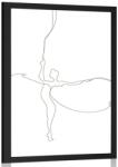 Dovido Poszter ekegáns balerina - 40x60 silver