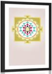 Dovido Poszter paszportuval stílusos mintával - 30x45 no frame