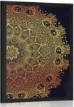 Dovido Poszter arany keleti Mandala - 60x90 white