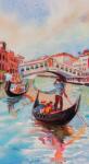 Dovido Tapéta Velencei gondola - 147x270