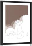 Dovido Poszter paszpartuval szeretettel teli éjszaka - 30x45 white
