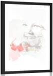 Dovido Poszter paszportuval őszinte öröm - 30x45 black