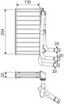 VALEO Schimbător de căldură, încălzire habitaclu VALEO 811651 (811651) - automobilus
