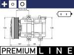 MAHLE Compresor, climatizare MAHLE BEHR *** PREMIUM LINE *** ACP 855 000P (ACP 855 000P)