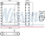 NISSENS Schimbător de căldură, încălzire habitaclu NISSENS 707413 (707413) - automobilus