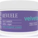 Revuele Velvetish Silky Amber Body Whipped Cream хидратиращ лосион за тяло Vanilla + Argan 300ml